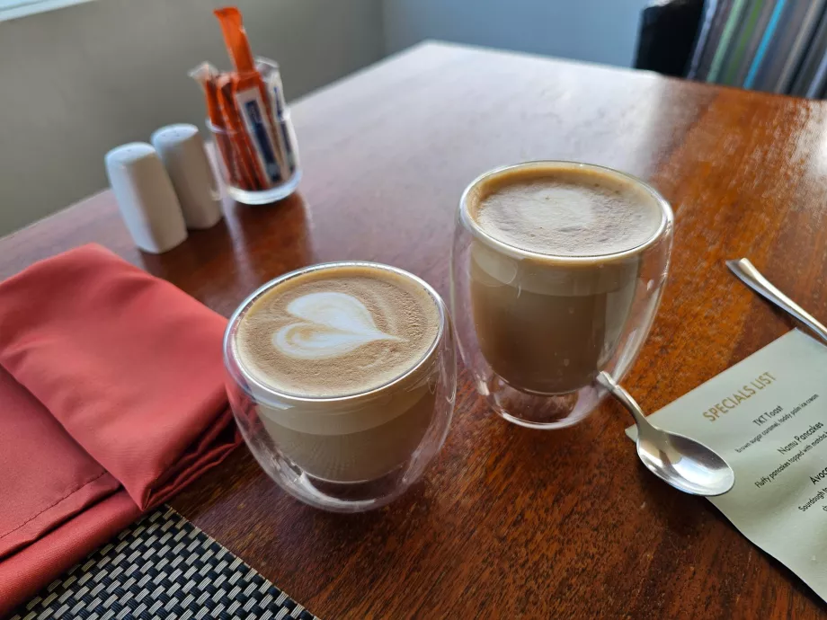 Coffee for breakfast