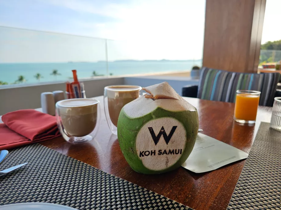 Coconut at breakfast
