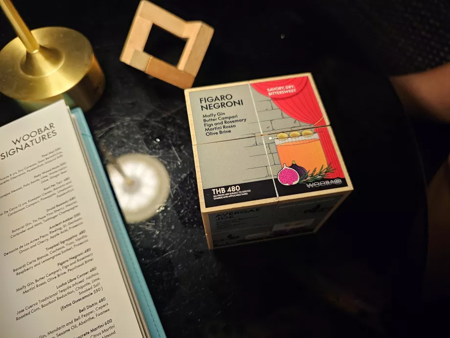 Drink-menu in WooBar