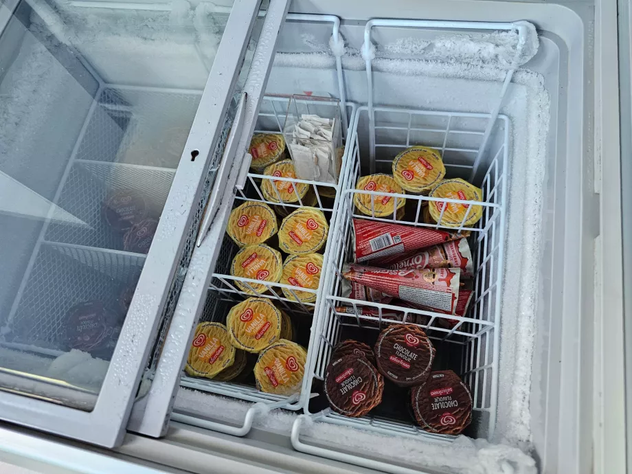 Ice cream in SweetSpot