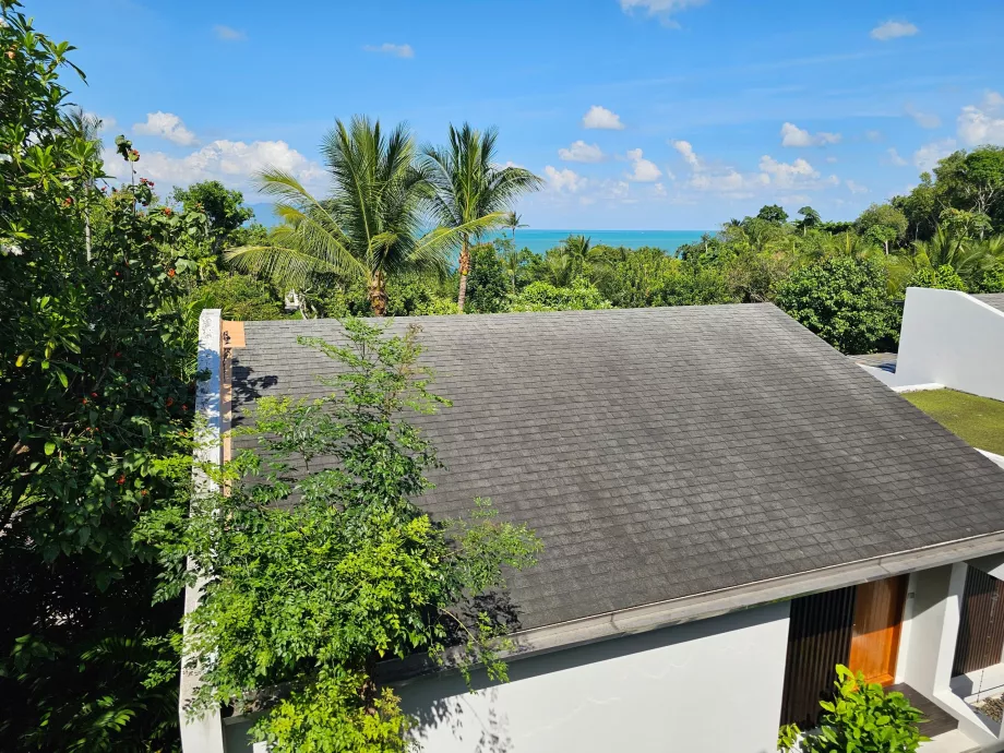 Sea view from the room