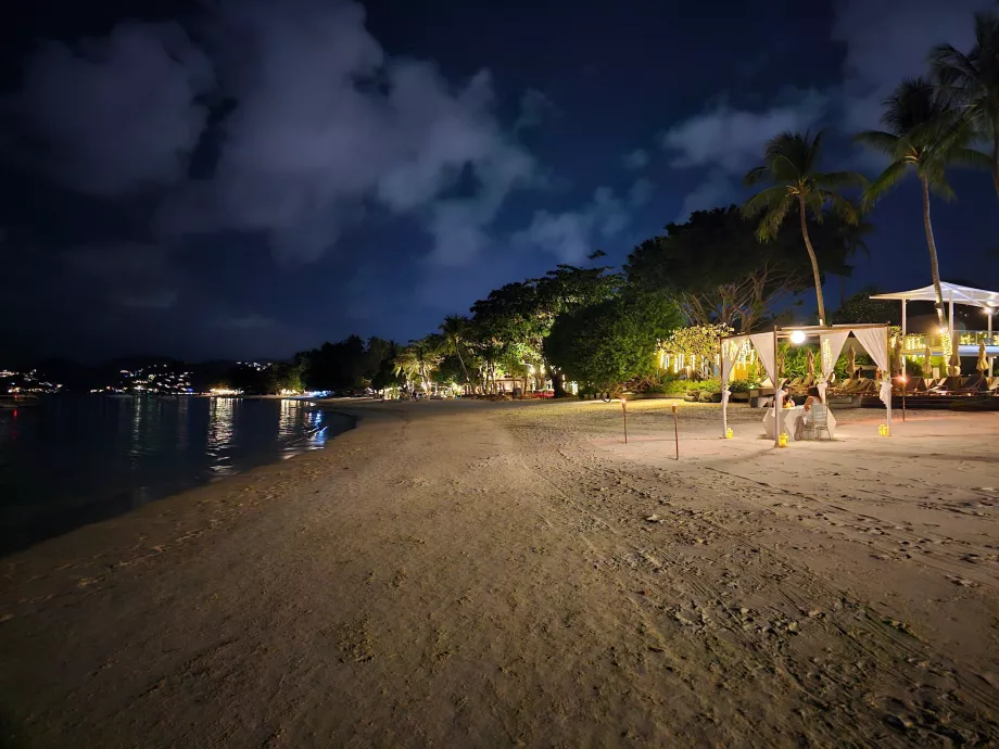 Night Chaweng, northern part