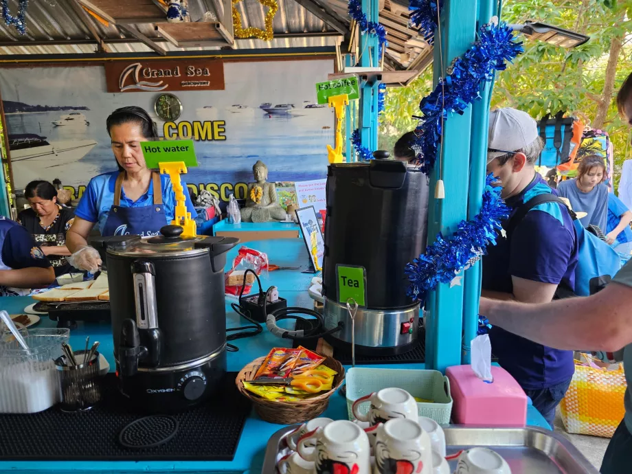 Free light breakfast before departure