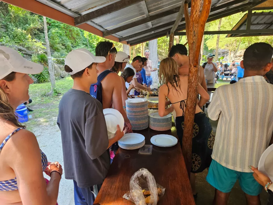 Lunch included in the price of the trip