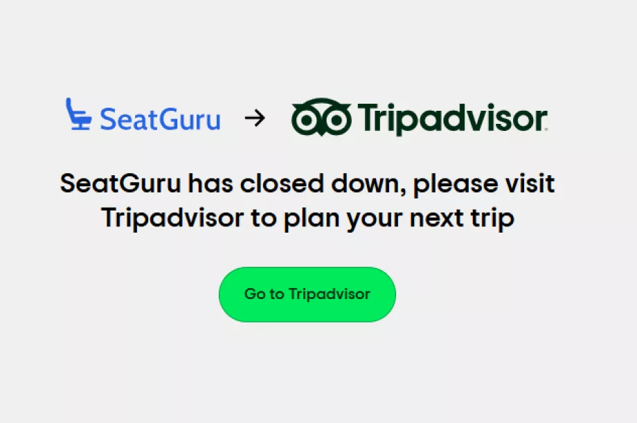 End of SeatGuru website