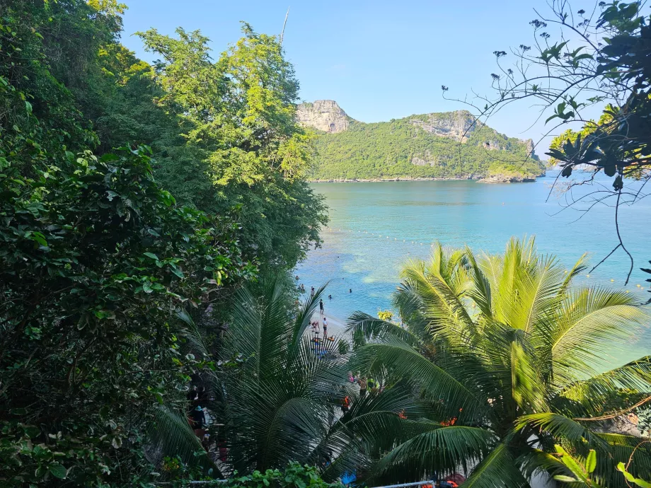 View on the way to Emerald Lake