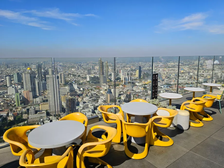 King Power Mahanakhon - rooftop view