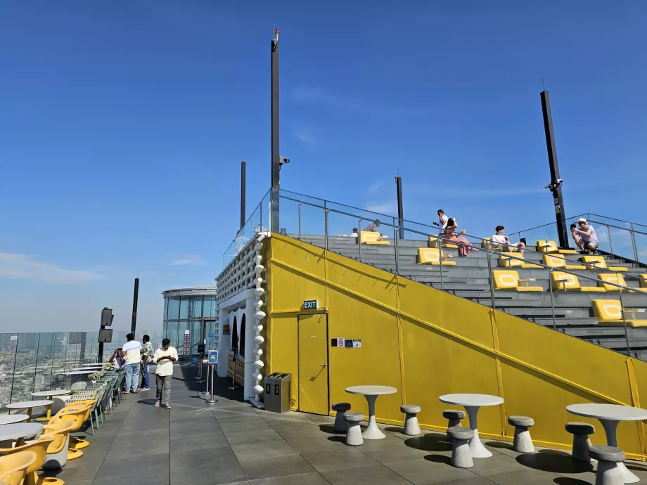 King Power Mahanakhon - rooftop view