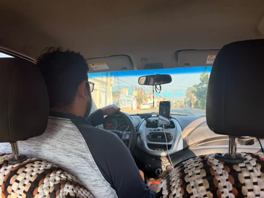 Uber journey