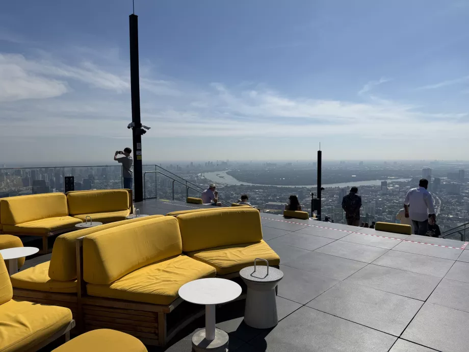 King Power Mahanakhon - rooftop view