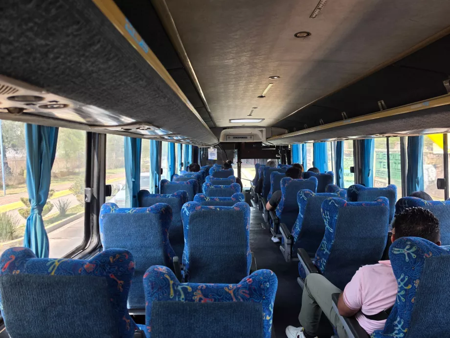 Bus interior