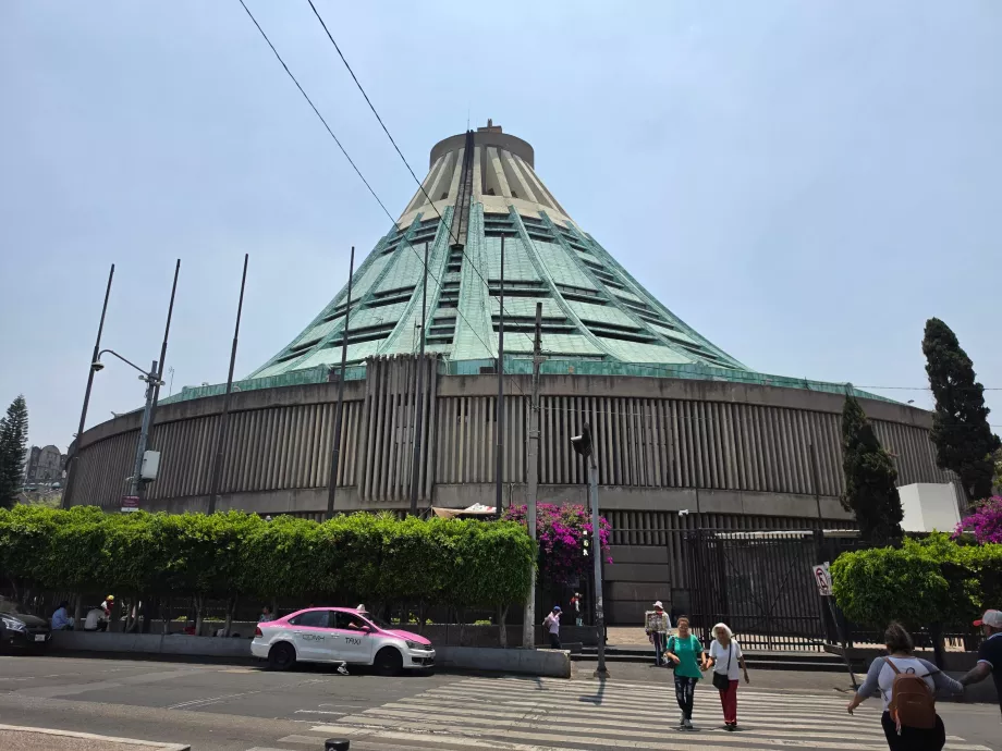 View of the basilica from the back