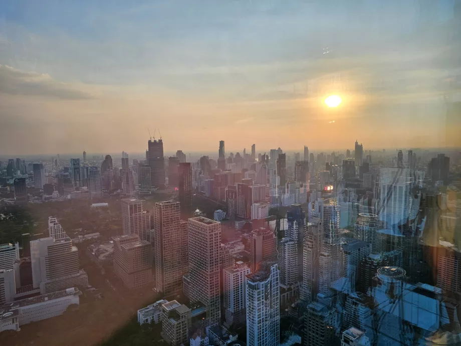 Akara Sky Hanuman - view of Bangkok