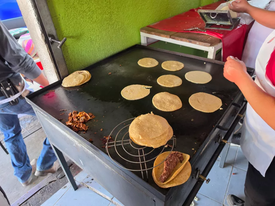 Stop for tacos barbacoa