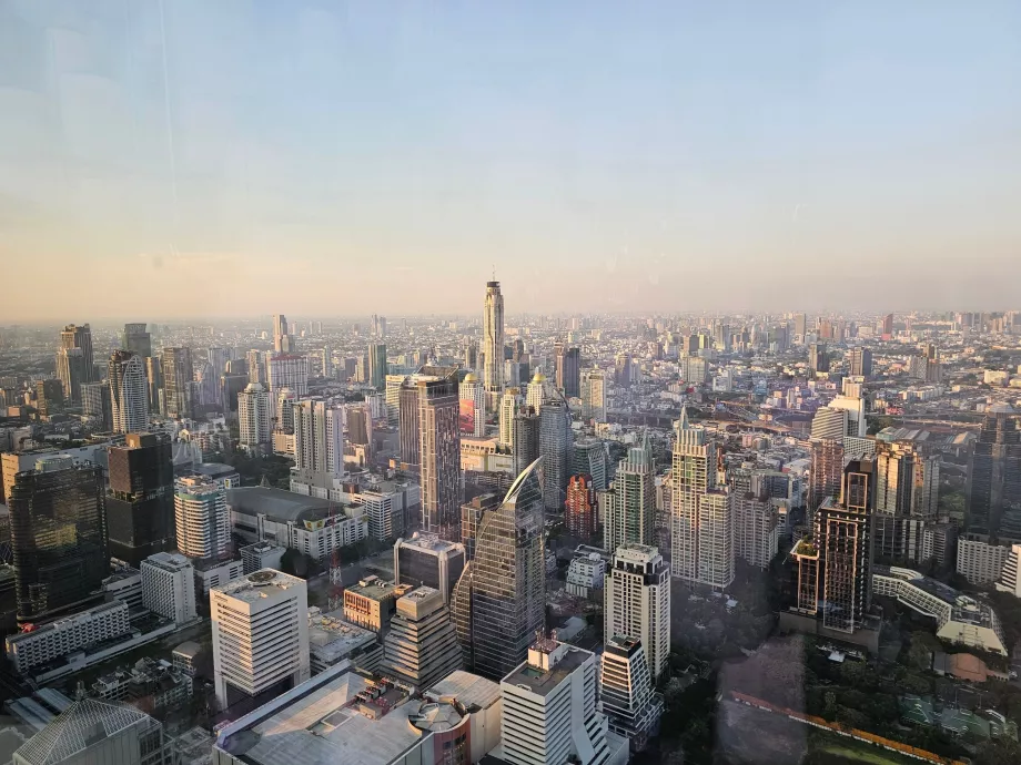 Akara Sky Hanuman - view of Bangkok