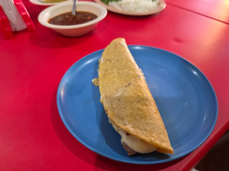 Stop for tacos barbacoa