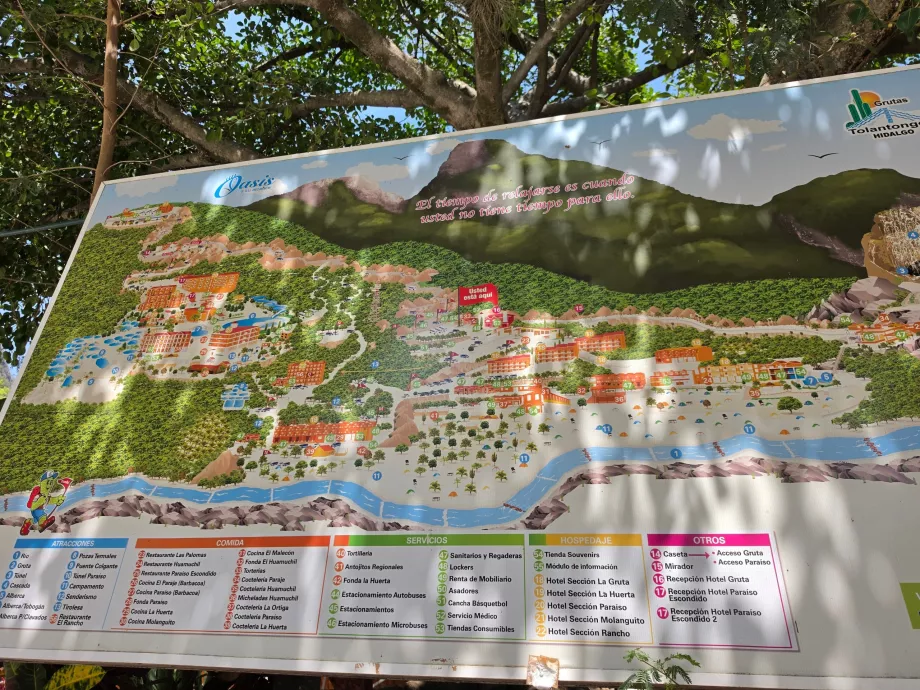 Map of the area