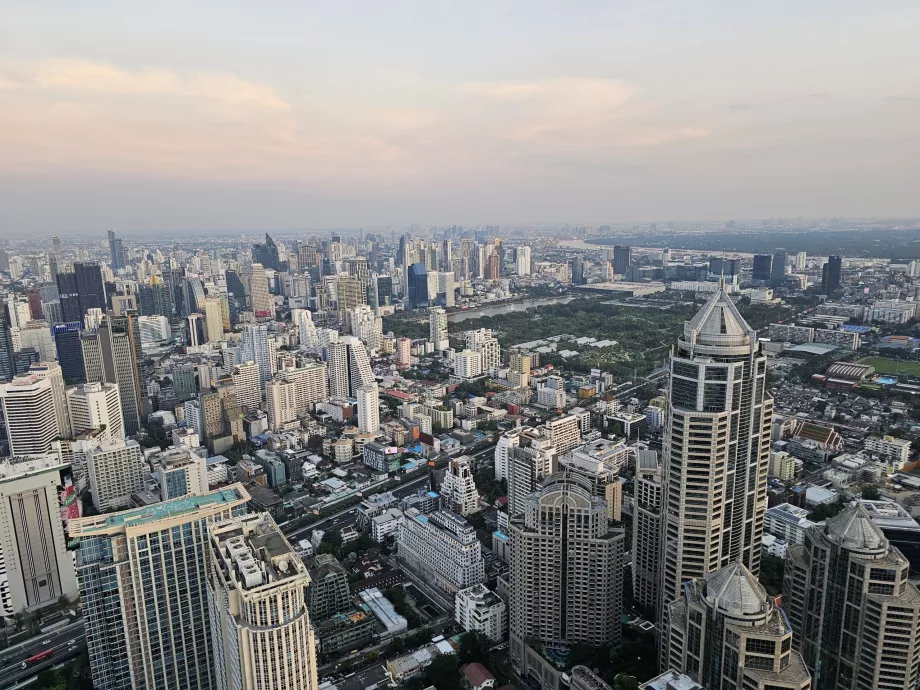 Akara Sky Hanuman - view of Bangkok