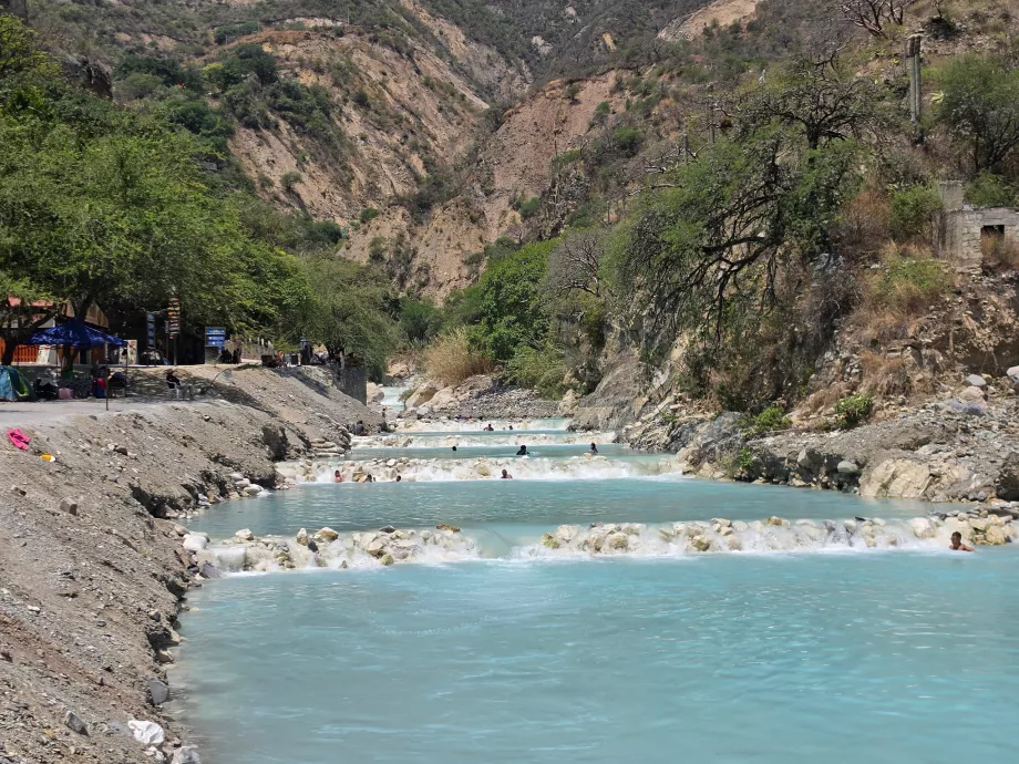 Cascades in the river