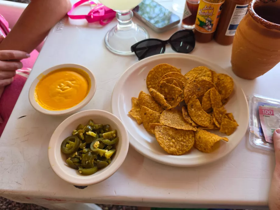 Our snack - nachos