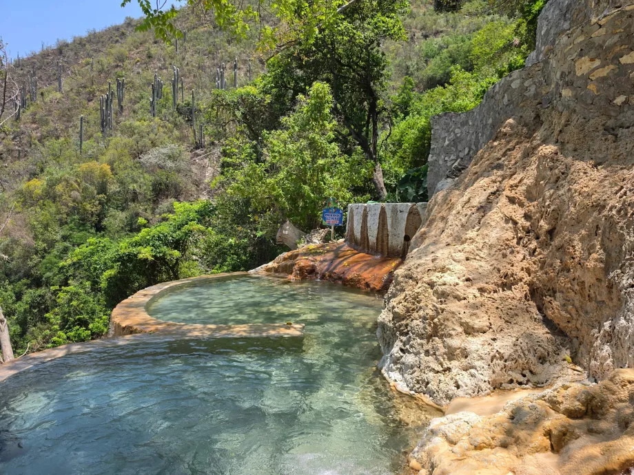 Cascade pools Tolantongo