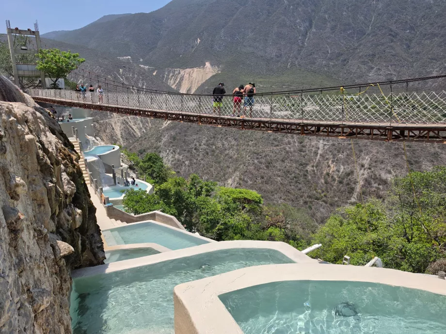 Cascade pools Tolantongo