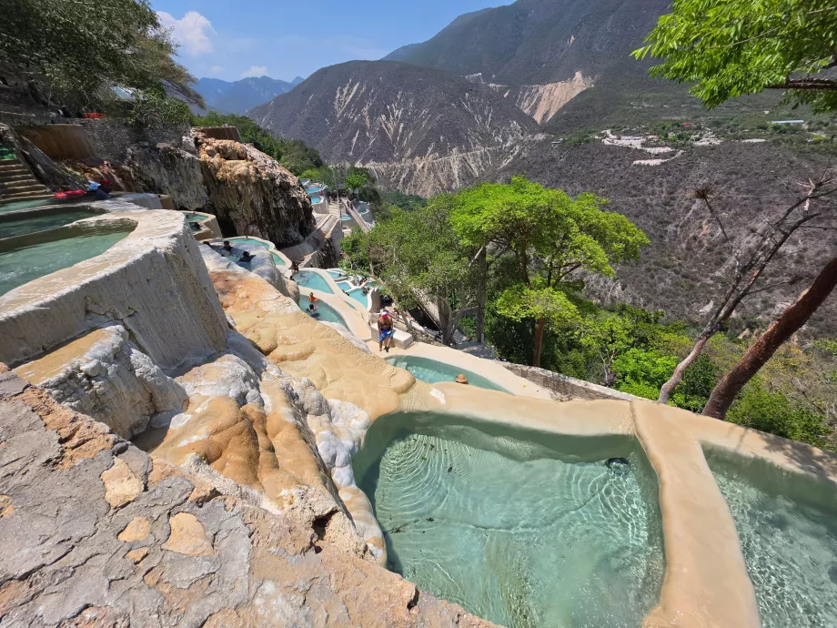 Cascade pools Tolantongo