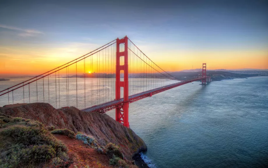 San Francisco - Golden gate bridge