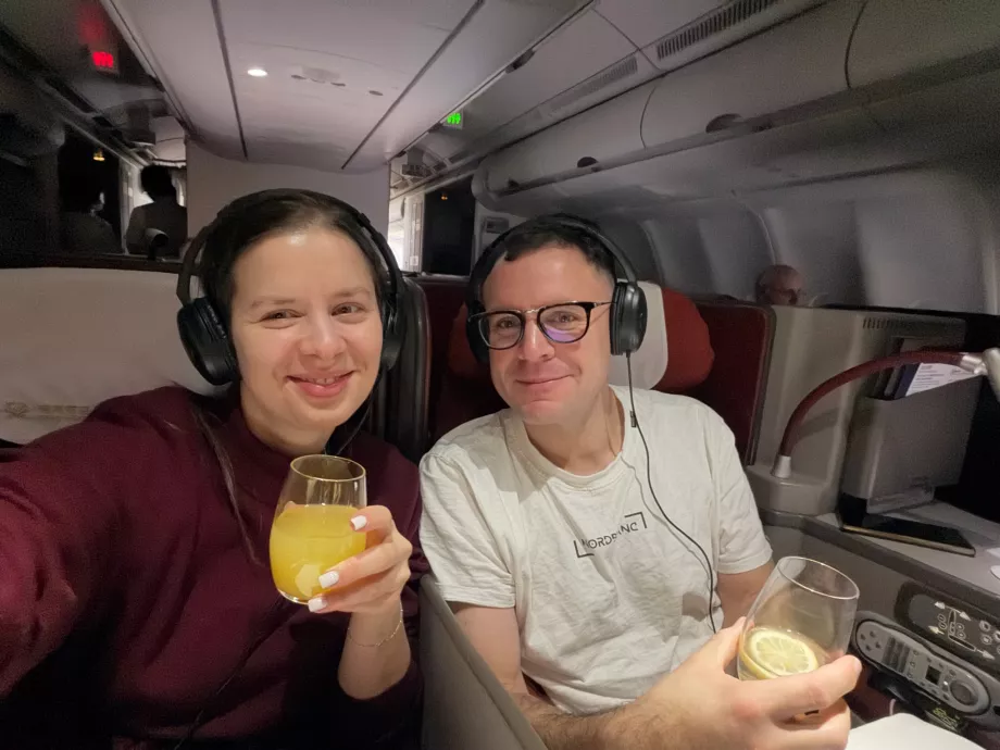 We in the middle seats