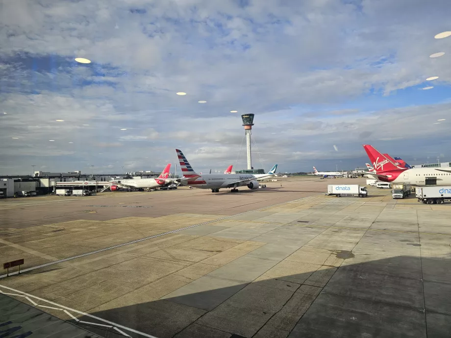 View of the airfield