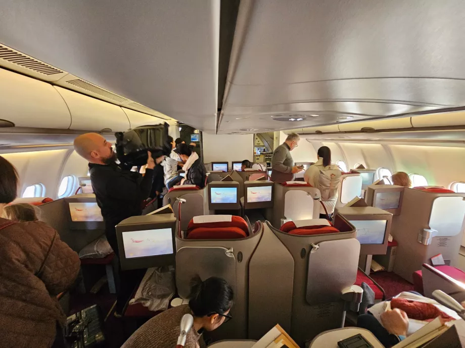 Business class cabin