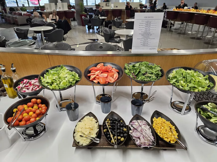 Salads and vegetables