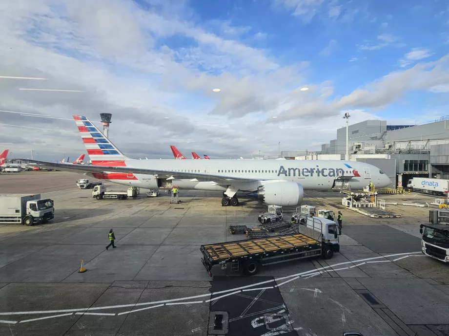 View of the airport apron¨