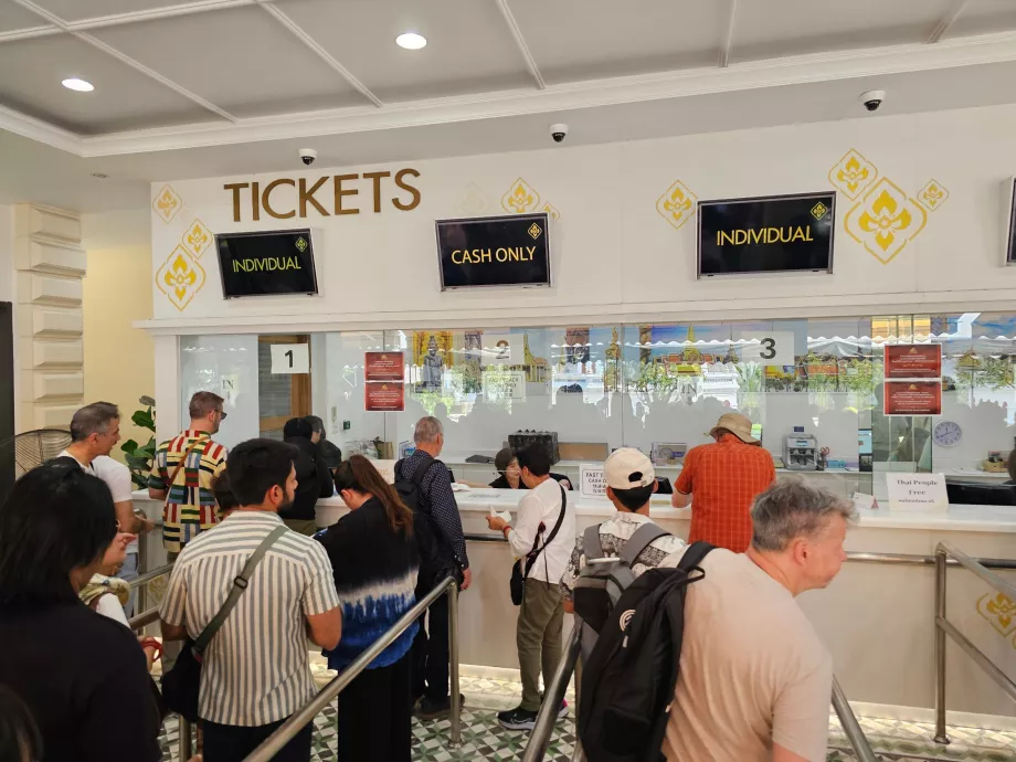 Grand Palace - classic ticket office