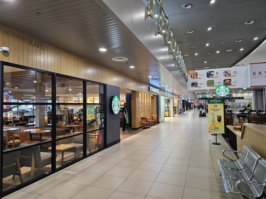 Starbucks in the public area