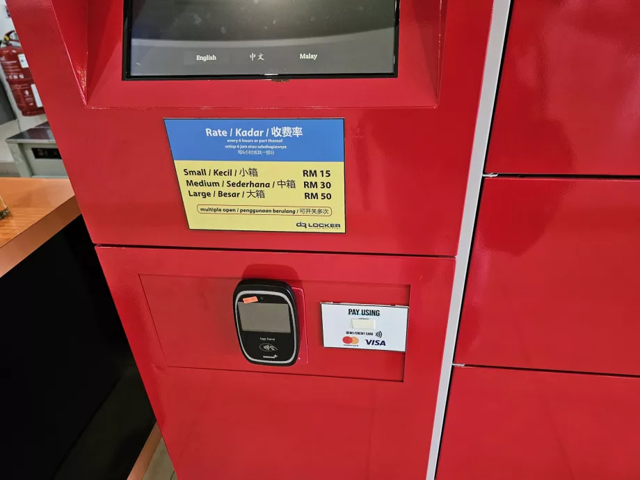 Luggage storage price