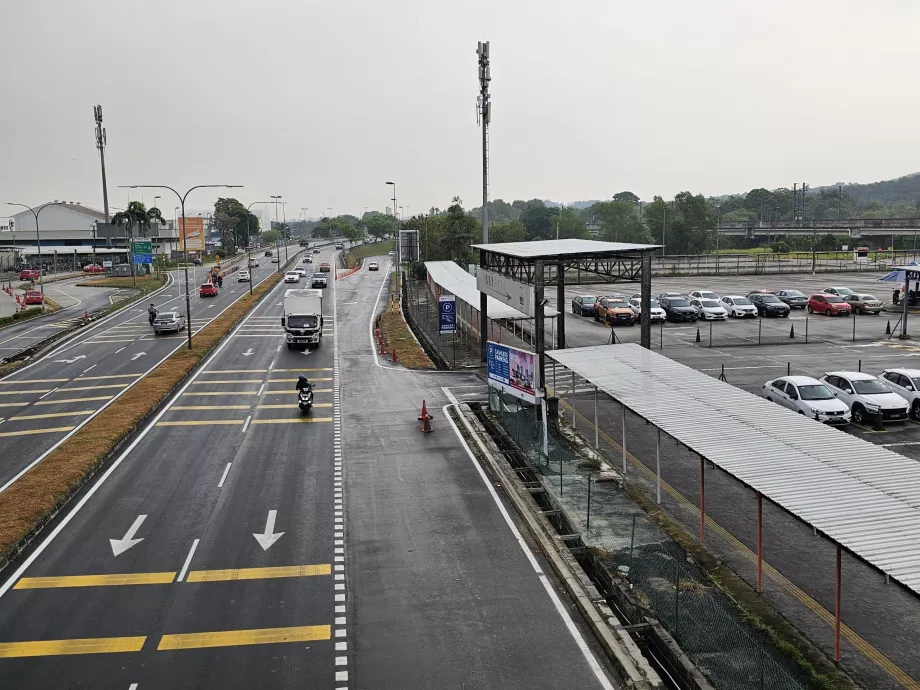 Bus stop direction KL Sentral