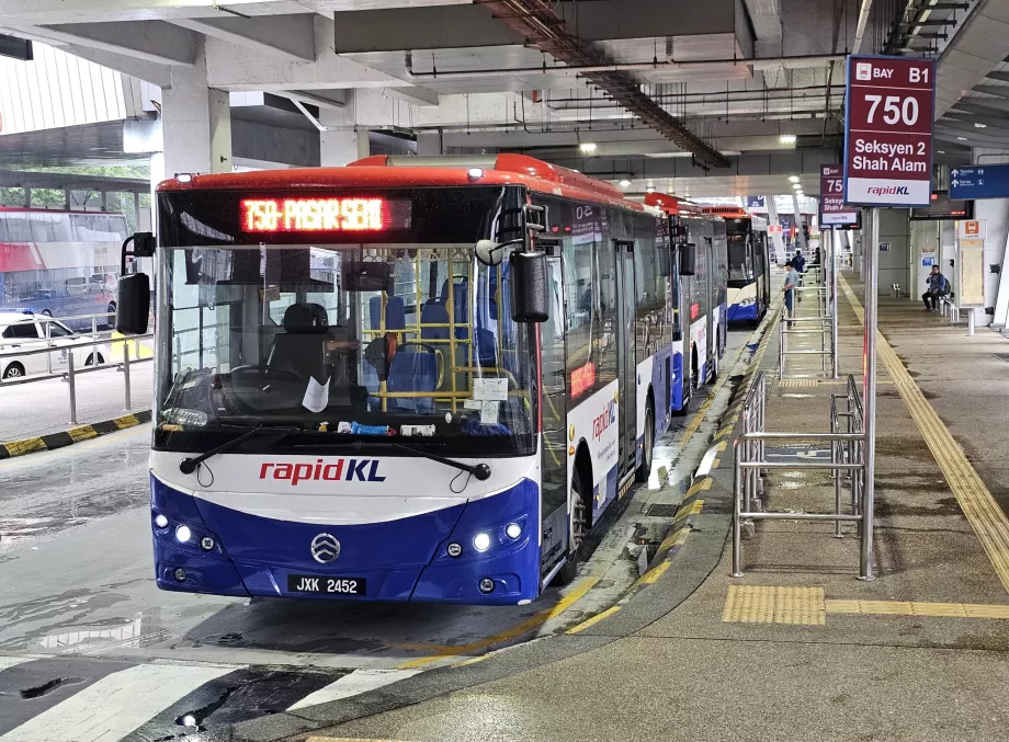 Rapid KL buses
