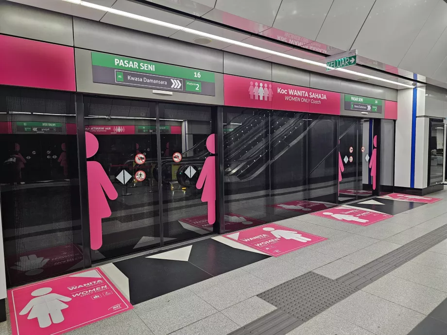 Part of the platform for women only