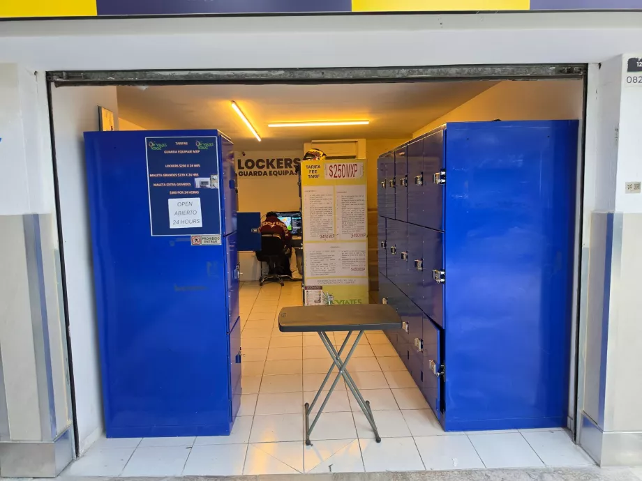 Luggage storage in Terminal 1