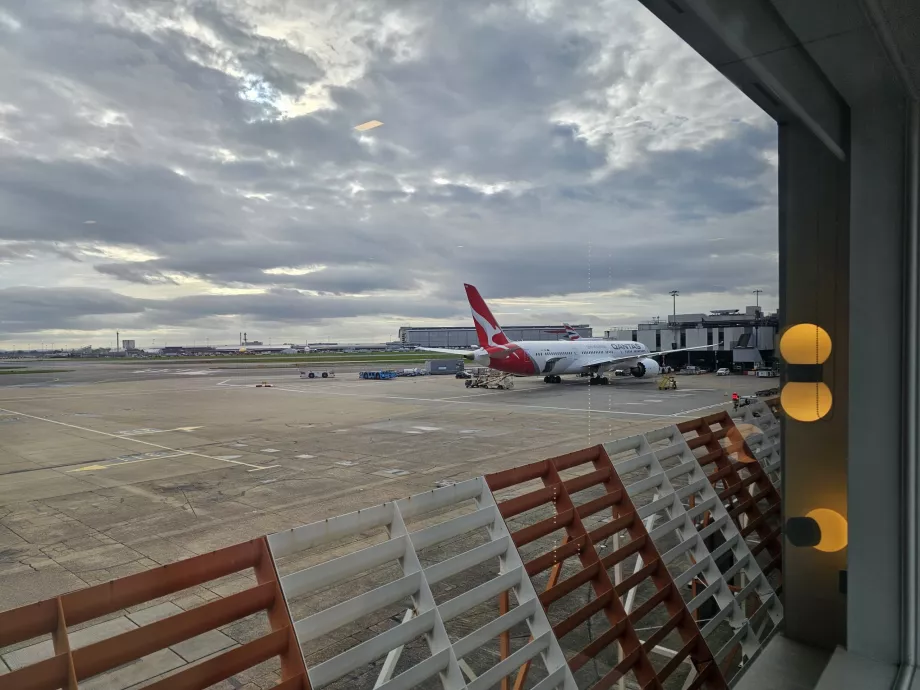 View of the airfield