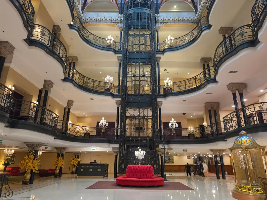 Hotel lobby