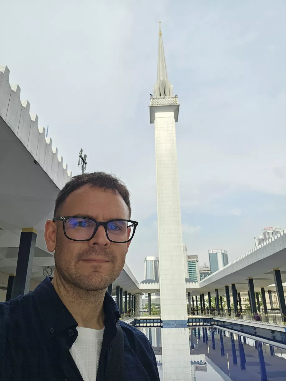 Me at the National Mosque