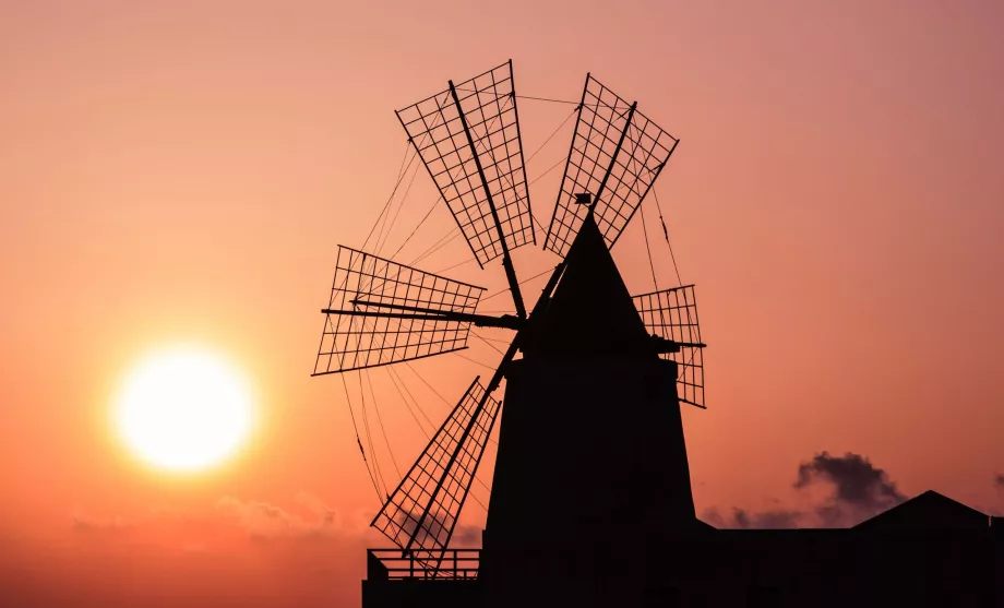 Windmills in Trapani