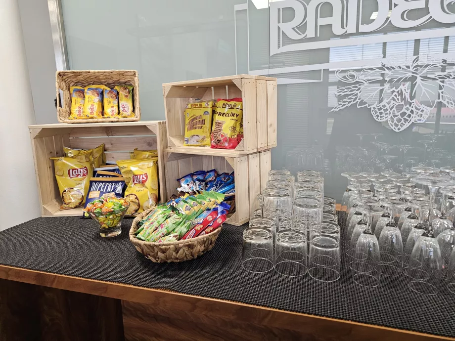 Sweets, chips and savoury snacks