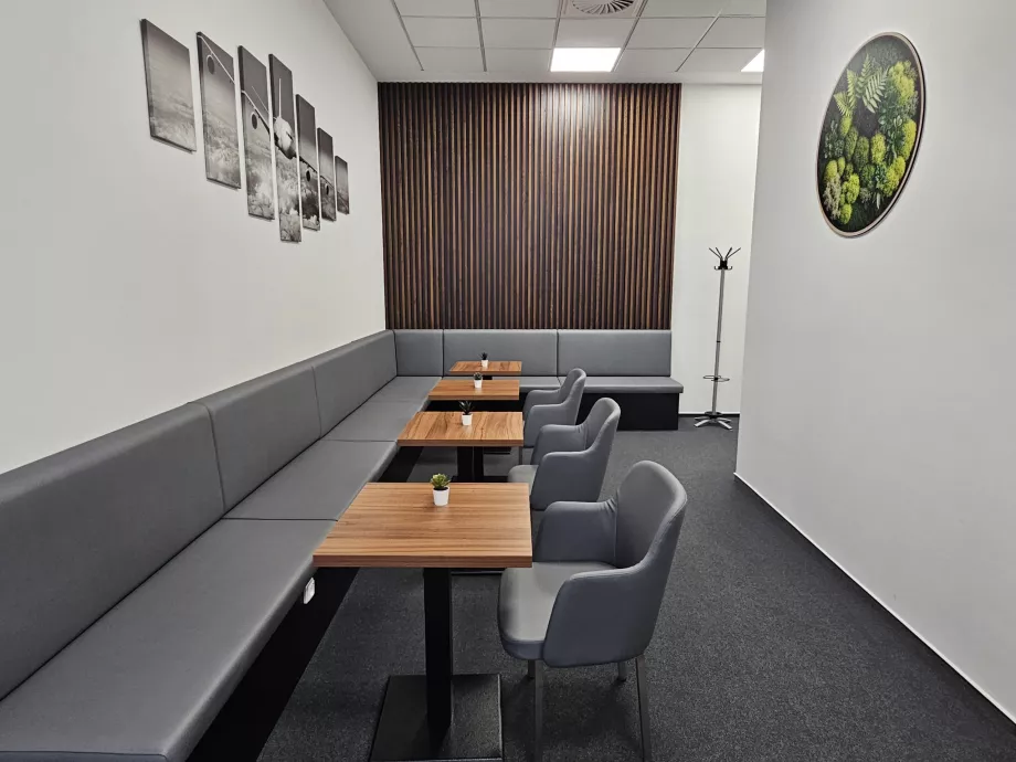 Quiet part of the lounge