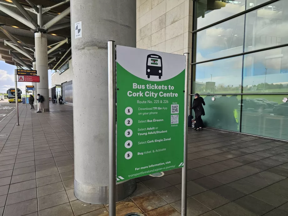 Ticket information via the mobile app