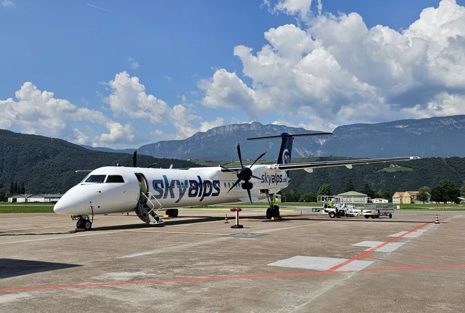 SkyAlps at Bolzano Airport