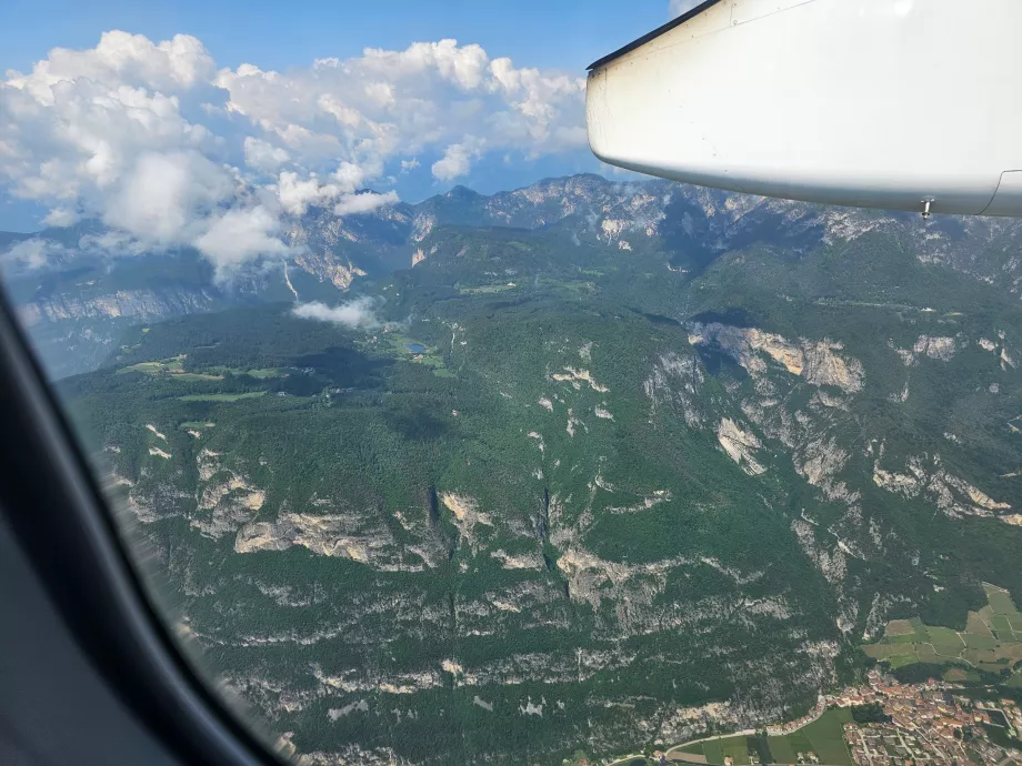 Landing at Bolzano Airport