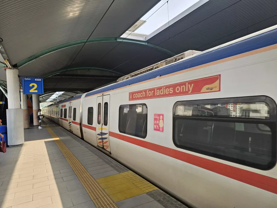 Women-only carriages on KTM trains
